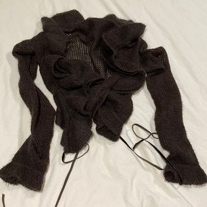 Brown grunge fairy sweater